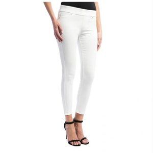 Liverpool Pull On The Ankle Skinny Jeans White Size 12